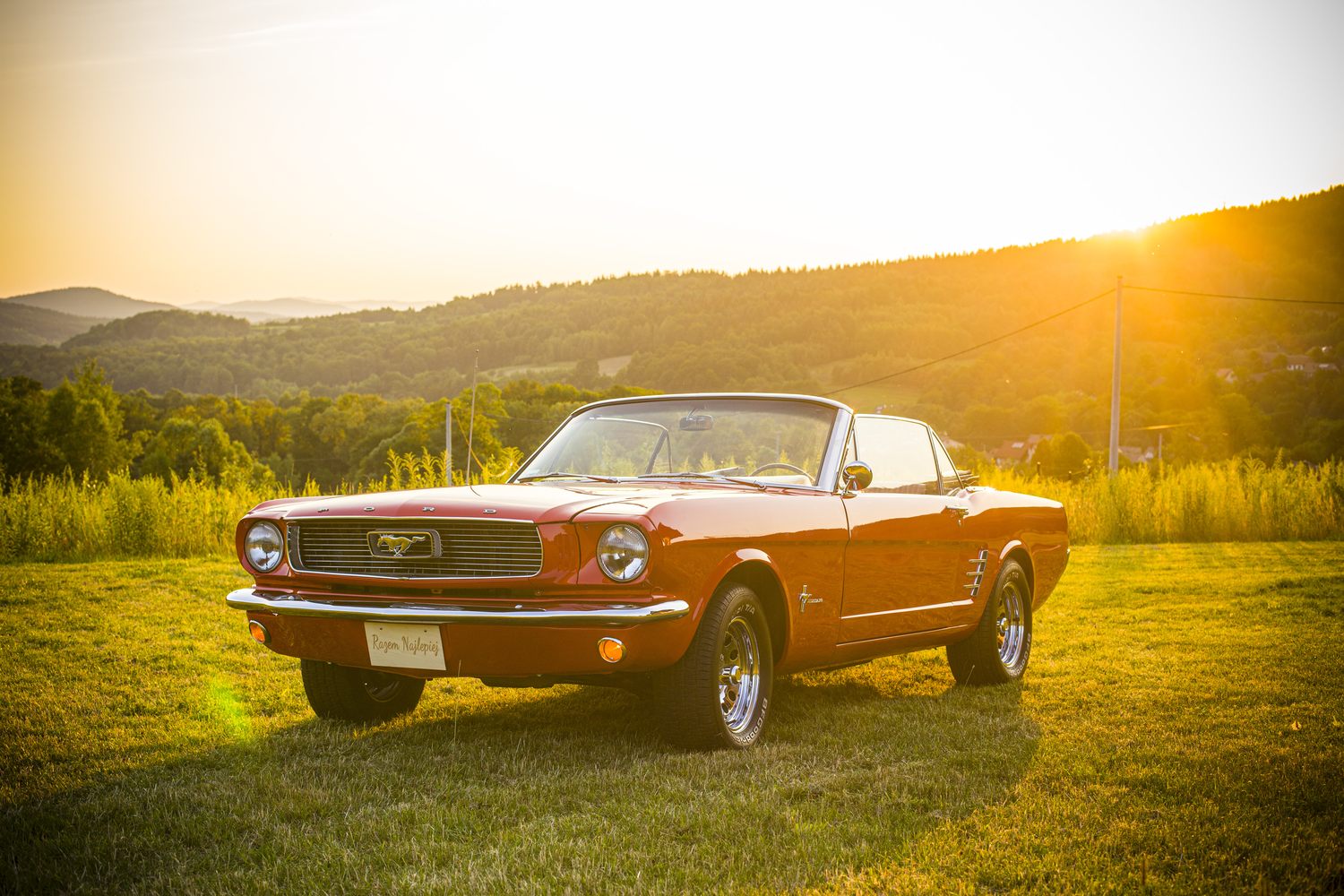 Ford Mustang 1967 odrestaurowany przez właściciela Boczkaja Auto Serwis
